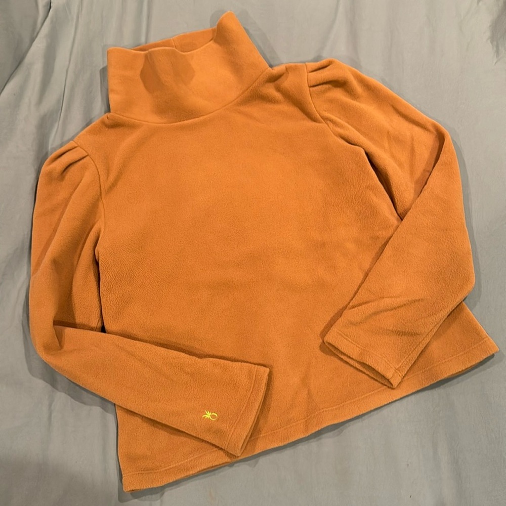 Dudley Stephens Tan Turtleneck Sweater